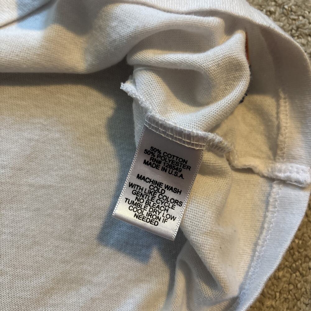 Aviator Nation Shirt Short Sleeve White Ringer California Repeat Pullover Sz XS - Picture 9 of 11
